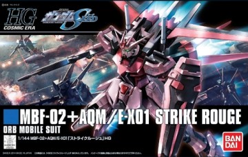 Bandai HGCE 1/144 MBF-02+AQM / E-X01 STRIKE ROUGE