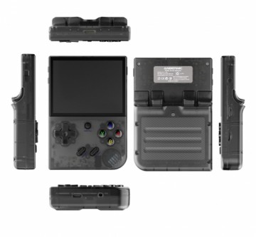 Retro gaming portable console ANBERNIC RG35XX Plus Black/transparent