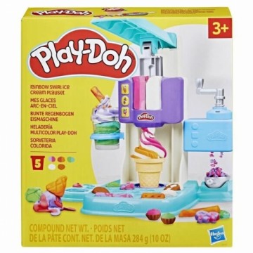 Play-Doh plastilīna spēle Saldējuma varavīksnes virpuļi 