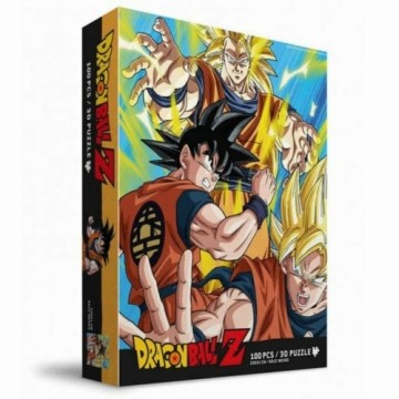 3D Puzle Dragon Ball Goku Saiyan 100 Daudzums