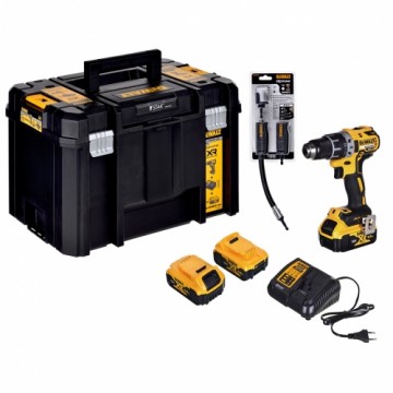 18V cordless screwdriver + angle bit driver DCD791P3A DEWALT