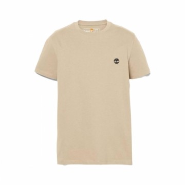 Men’s Short Sleeve T-Shirt Timberland Beige