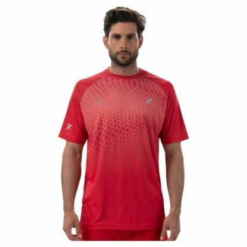 Men’s Short Sleeve T-Shirt Drop Shot Benara Orange Padel