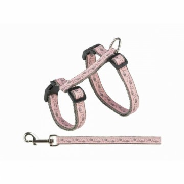 Cat Harness Trixie Grey Pink