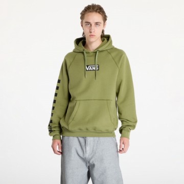 Толстовка с капюшоном мужская Vans Boxed Pullover VN000HP1ZBF1 Зеленый