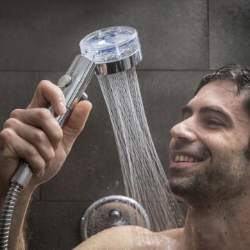 Eco-shower with Pressure Propeller and Purifying Filter Heliwer InnovaGoods