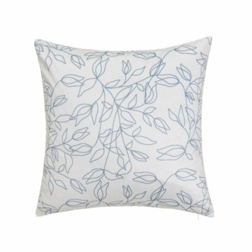 Cushion BELLS Blue Printed Velvet 45 x 10 x 45 cm