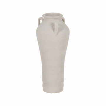 Vase White Ceramic 25 x 25 x 60 cm