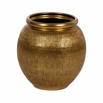 Vase Golden Ceramic 38 x 38 x 40 cm