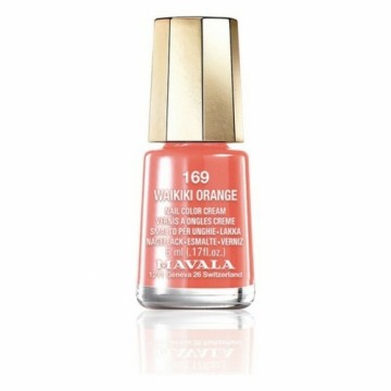 Nagu laka Nail Color Cream Mavala 169-waikiki orange (5 ml)