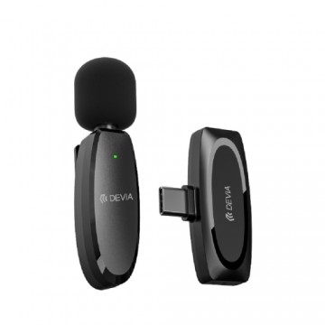 Devia microphone for smartfon Kintone USB-C black