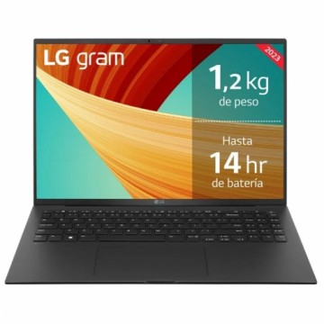 Ноутбук LG Gram 16Z90R-E.AD75B 16" Intel Core i7-1360P 32 GB RAM 512 Гб SSD NVIDIA GeForce RTX 3050 Испанская Qwerty