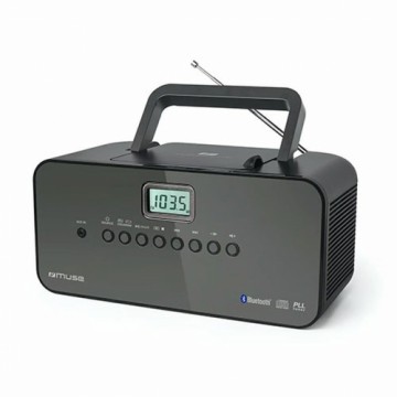 CD-проигрыватель с Bluetooth, MP3 и радио Muse M-22 BT Чёрный Разноцветный