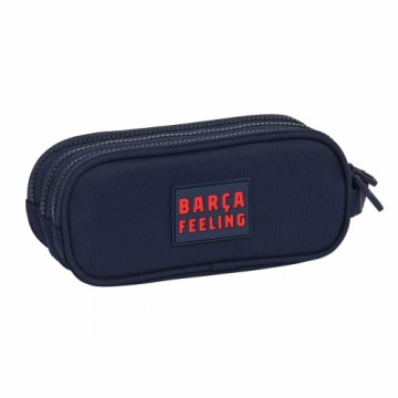 Triple Carry-all F.C. Barcelona Navy Blue 21 x 8.5 x 7 cm