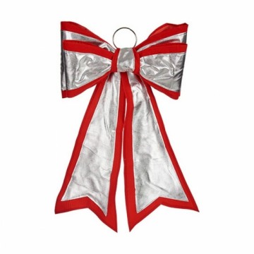 Lasso Christmas bauble 40 x 60 cm Red Silver PVC