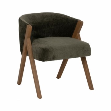 Dining Chair Polyester Wood Foam 58 x 59,5 x 68,5 cm