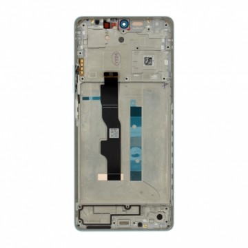 LCD Display + Touch Unit + Front Cover for Xiaomi Redmi Note 13 5G Blue Ocean Teal (Service Pack)