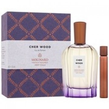 Privée Cher Wood Gift set EDP 90 ml and miniature (roll-on) EDP 7.5 ml