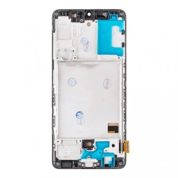 For_samsung LCD display + Touch Unit + Front Cover for Samsung A415 Galaxy A41 Black (Incell)