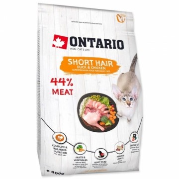 Dry cat food - Ontario Cat Shorthair 0,4kg