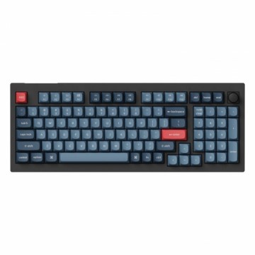 Keychron V5 Max QMK|VIA RGB Knob Red Switch Wireless Mechanical Keyboard (black)