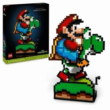 Construction set Lego Super Mario World™ Mario and Yoshi