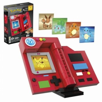 Construction set Megablocks MEGA-Pokémon-Pokédex of the Kanto region-322 pieces HYM37