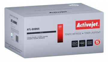 Activejet toner ATL-80BNX (replacement Lexmark 80C2HKE, Supreme; 4000 pages; black)