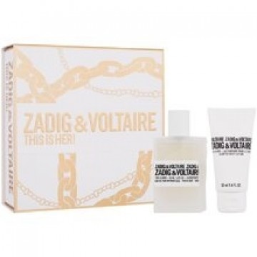 Zadig & Voltaire This is Her! Gift set EDP 50 ml and body lotion 50 ml