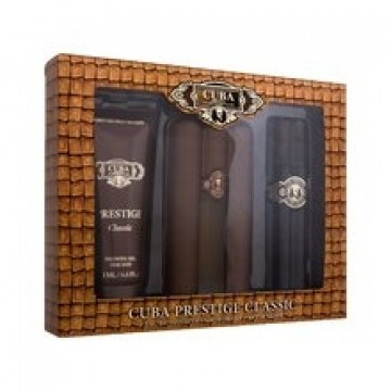 Cuba Prestige Gift set EDT 90 ml, shower gel 200 ml and aftershave 100 ml