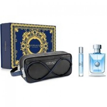 Versace pour Homme SET EDT 100 ml + EDT 10 ml + Cosmetic Bag