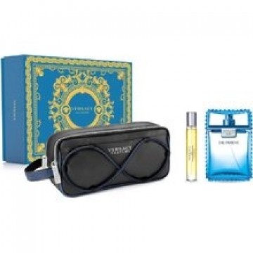 Versace Man Eau Fraiche SET EDT 100 ml + EDT 10 ml + Cosmetic Bag