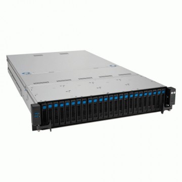 Platforma Asus Rack (2U) RS520A-E12-RS24U AMD Epyc 9004 (16x NVMe, 8x SATA/SAS, 2xM.2, 2xGPU, 2x10Gbe, IPMI, 1+1 1600W)