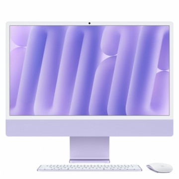 Apple iMac Violett CZ1E7-0011000 - 61cm(24‘‘) M4 8?Core CPU, 8?Core GPU, 16GB RAM, 512GB SSD, Standardglas, Magic Keyboard,