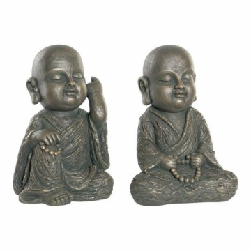 Декоративная фигура DKD Home Decor Стекловолокно Монах (2 pcs) (27 x 27 x 40 cm)