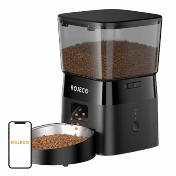 Rojeco 2L Automatic Pet Feeder WiFi Version (black)