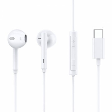 Mcdodo HP-7500 wired headphones, USB-C (white)