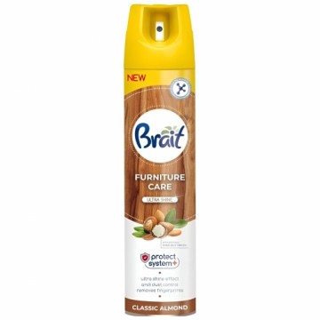 Līdzeklis mēbeļu pulēšanai Brait Classic Almond 350ml