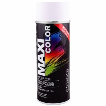 Aerosolkrāsa Maxi Color RAL9003 400ml signālbalta matēta