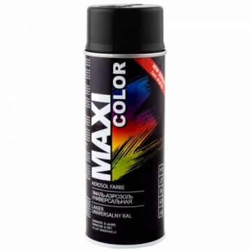 Motip Aerosolkrāsa Maxi Color RAL9017 400ml melna