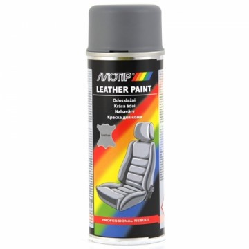 Aerosolkrāsa 200ml Leather&Vinyl spray ādai pelēka