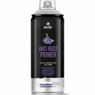 Aerosolkrāsa-grunts 400ml PRO pretrūsas pelēks