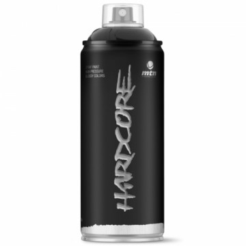 Montana Aerosolkrāsa Hardcore 400ml Gloss Black