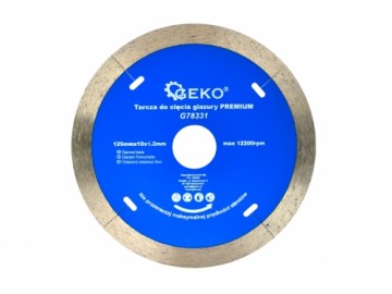 Dimanta disks PCN 125x22x1.2mm flīzēm Geko Premium