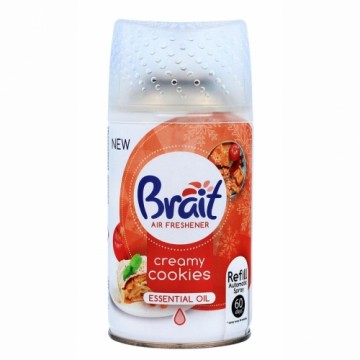 Gaisa atsvaidzinātājs dozatoram 250ml Brait Creamy Cookies