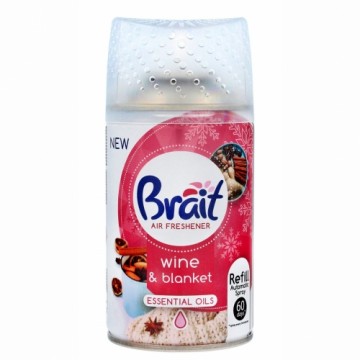 Gaisa atsvaidzinātājs dozatoram 250ml Brait Wine&Blanket