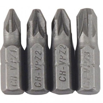 Uzgaļu kompl. 4gb 1/4-25mm PZ1, 2xPZ2, PZ3