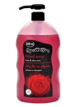 Naturaphy Šķidrās ziepes 1000ml rožu