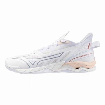 Sports Trainers for Women Mizuno Wave Mirage 5 White Lady Handball