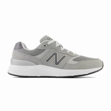 Vīriešu Treniņbikses New Balance Fresh Foam Pelēks Gaiši pelēks